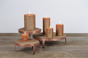 Untersetzer, auf 3-Füssen Ø30x H7cm, natur/rosenholz Untersetzer, auf 3-Füssen Ø30x H7cm, natur/rosenholz