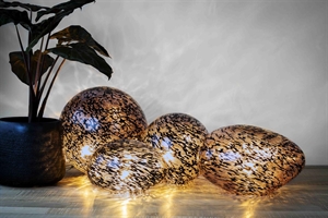 Luminary, elliptische L30x 20x H20cm, black glare Luminary, elliptische L30x 20x H20cm, black glare