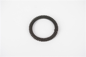 Kerzenring, aus Metall Ø7.5cm, schwarz Kerzenring, aus Metall Ø7.5cm, schwarz