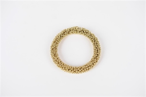 Kerzenring, aus Metall Ø7.5cm, gold Kerzenring, aus Metall Ø7.5cm, gold