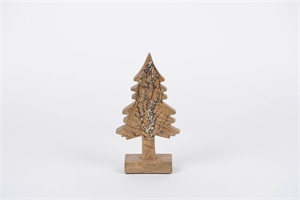 Tannenbaum, Holz L16x 4x H25cm, sparkling pine Tannenbaum, Holz L16x 4x H25cm, sparkling pine