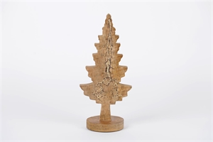 Tannenbaum, Holz L20x 10x H38.5cm, sparkling pine