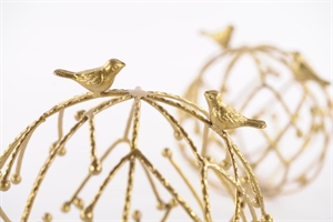 Deko Kugel, Nesting ball - Ø20x H22cm, gold Deko Kugel, Nesting ball - Ø20x H22cm, gold