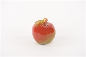 Deko Apfel, Keramik Ø8.3x 9cm, rot Deko Apfel, Keramik Ø8.3x 9cm, rot
