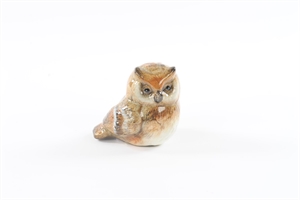 Eule, Wisdom - Keramik Ø8.7x 6.7x H8.5cm, braun Eule, Wisdom - Keramik Ø8.7x 6.7x H8.5cm, braun