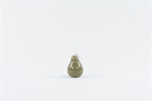 Deko Birne, mundgeblasen Ø8x H15cm, grün Deko Birne, mundgeblasen Ø8x H15cm, grün