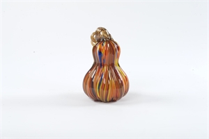 Kürbis, Candy - Glas 13.3x H20.1cm, orange Kürbis, Candy - Glas 13.3x H20.1cm, orange