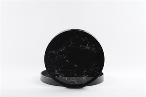 Servierplatte, Set/2 - Ø39/34x H4cm, motiv Servierplatte, Set/2 - Ø39/34x H4cm, motiv