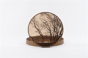 Servierplatte, Set/2 - Ø39/34x H4cm, motiv Servierplatte, Set/2 - Ø39/34x H4cm, motiv