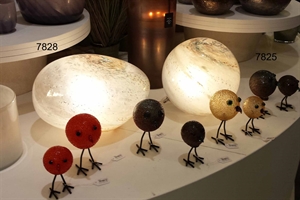 Luminary, elliptische L40x 30x H24cm, milky bubble Luminary, elliptische L40x 30x H24cm, milky bubble