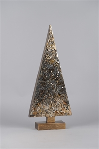 Tannenbaum, Platinum L28x 8x H64cm, mosaik Tannenbaum, Platinum L28x 8x H64cm, mosaik