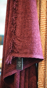 Decke, 150x 200cm - Chenille, burgundi Decke, 150x 200cm - Chenille, burgundi