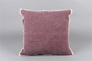 Kissen, L45 x W45cm aus Baumwolle, burgundy Kissen, L45 x W45cm aus Baumwolle, burgundy