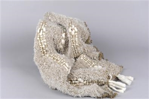 Schal, L175 x 40cm Luxury Akryl, ivory taupe