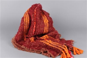 Schal, L175 x 40cm Luxury Akryl, brandy rot Schal, L175 x 40cm Luxury Akryl, brandy rot