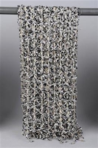 Schal, L180 x 50cm - Viskose, silver Schal, L180 x 50cm - Viskose, silver
