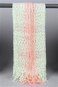 Schal, L180 x 50cm - Viskose, salmon Schal, L180 x 50cm - Viskose, salmon