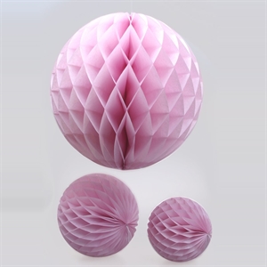 Paperballs, Honey 1x30, 2x20, 2x15cm, rosa