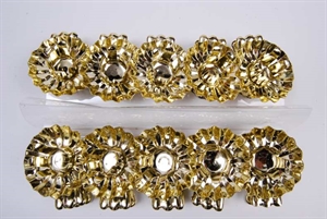 Deco, Kerzenhalter, gold Deco, Kerzenhalter, gold