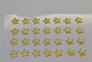 Sterne, puffin mettalic 20mm - 48 Stk/Bt, gold Sterne, puffin mettalic 20mm - 48 Stk/Bt, gold