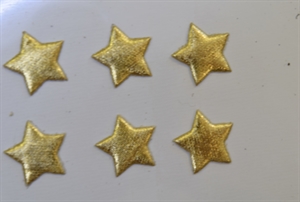 Sterne, puffin mettalic 30mm - 24 Stk/Bt, gold Sterne, puffin mettalic 30mm - 24 Stk/Bt, gold