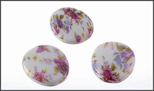 Medallion, Acryl- mit Langloch 40mm, lila Medallion, Acryl- mit Langloch 40mm, lila