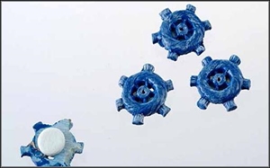 Deco, Steuerrrad klebend 18mm, blau Deco, Steuerrrad klebend 18mm, blau