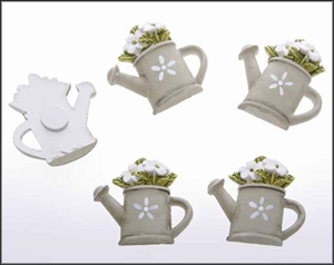 Aufleger, Gießkanne mit Klebepunkt, grau Aufleger, Gießkanne mit Klebepunkt, grau