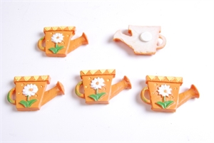 Aufleger, Gießkanne mit Klebepunkt, orange Aufleger, Gießkanne mit Klebepunkt, orange