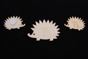 Aufleger, Igel Holz 50mm 2x 18 Stk sort, natur Aufleger, Igel Holz 50mm 2x 18 Stk sort, natur