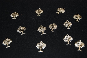 Anhänger, Baum 20mm, silber Anhänger, Baum 20mm, silber