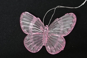 Schmetterlinge, hängend 60mm, lavendel Schmetterlinge, hängend 60mm, lavendel