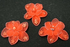 Deco, Blume 35mm, rot Deco, Blume 35mm, rot