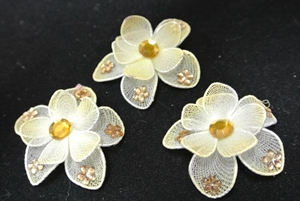 Deco, Blume 35mm, creme Deco, Blume 35mm, creme