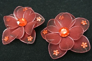 Deco, Blume 50mm, drot Deco, Blume 50mm, drot