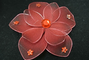 Deco, Blume 80mm, drot Deco, Blume 80mm, drot