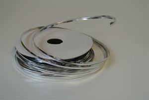 Drahtverschluss, 25m/ 4mm eindrahtig, silber Drahtverschluss, 25m/ 4mm eindrahtig, silber