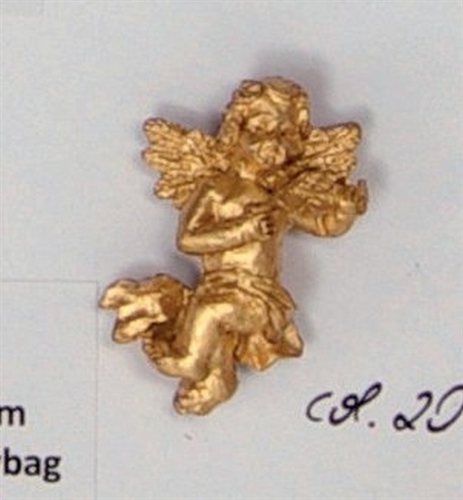 Deco, Engel 35mm klebend, gold