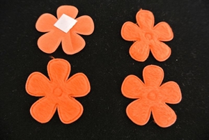 Deco, Blume 35mm klebend, orange Deco, Blume 35mm klebend, orange