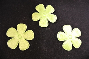 Deco, Blume 35mm klebend, grün Deco, Blume 35mm klebend, grün
