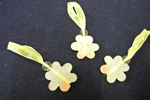 Deco, Blume 24mm, gelb Deco, Blume 24mm, gelb