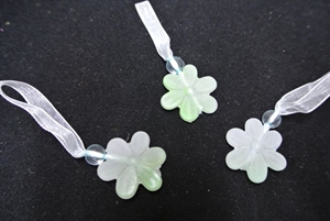 Deco, Blume 24mm, blau Deco, Blume 24mm, blau