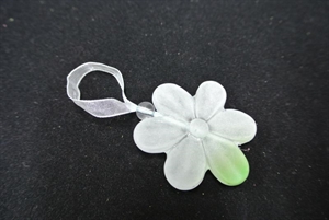 Deco, Blume 40mm, blau Deco, Blume 40mm, blau