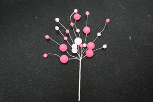 Sticker 60mm, bead spray, pink Sticker 60mm, bead spray, pink