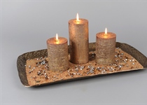 Outlet, Metallic Kerzen